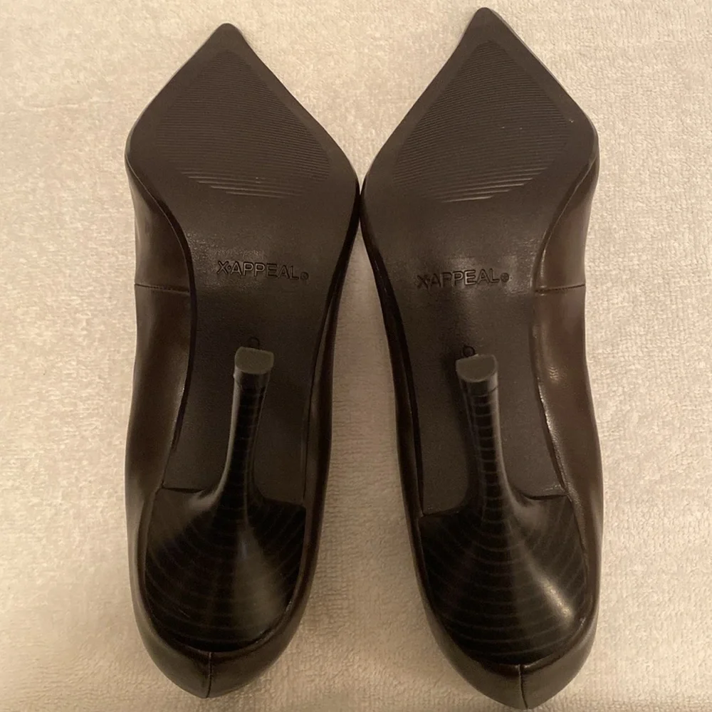 Brand New X-APPEAL Brown Stiletto Heels…size 9 - Picture 6 of 8